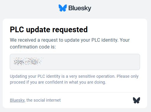 PLC update requested